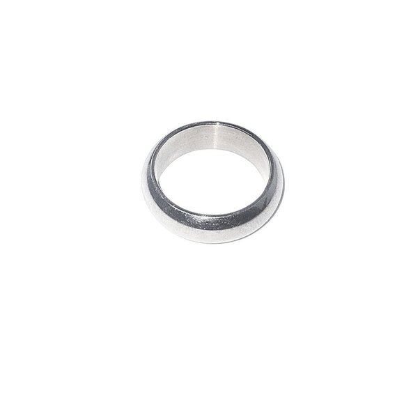 WOMEN'S STERLING SILVER WIDE BAND RING - SIZE 9 - Picture 1 of 2